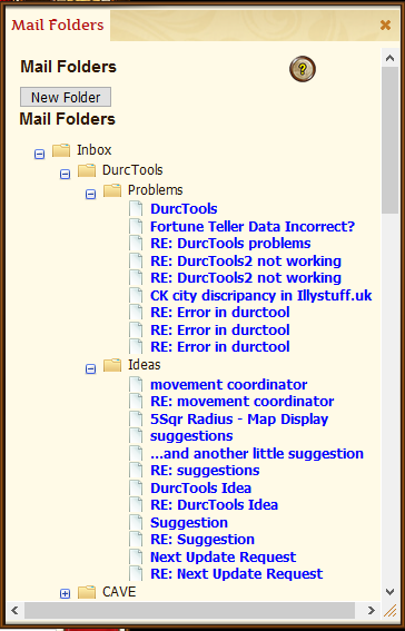 Mail Folders