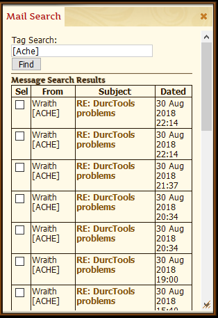 Mail Search